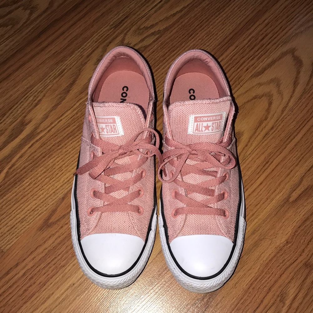 Converse size 10 padded tongue pink